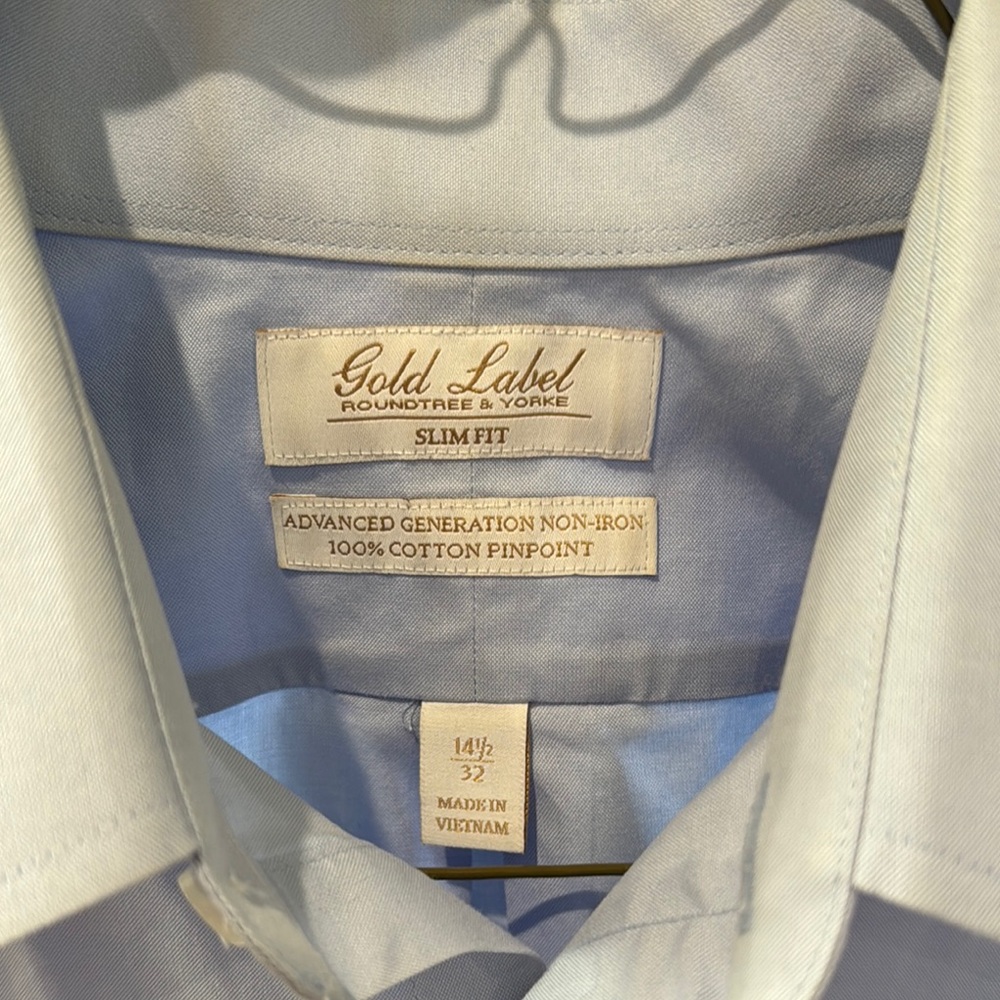 Men’s dress shirt! Worn twice.